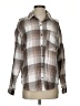 Hollister Plaid Gray Long Sleeve Button-Down Shirt Size XS - photo 1