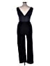 XOXO Solid Black Jumpsuit Size XL - photo 2