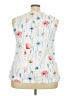 Unbranded White Sleeveless Blouse Size 4X - photo 2