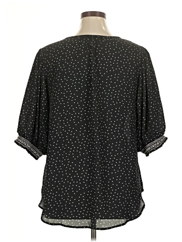 B Collection by Bobeau 3/4 Sleeve Blouse (view 2)