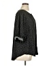 B Collection by Bobeau Polka Dots Black 3/4 Sleeve Blouse Size 1X - photo 4