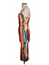 Blush Mark Tie-dye Orange Cocktail Dress Size XS - photo 5