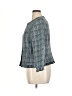Tahari by ASL 100% Polyester Tweed Teal Jacket Size 16 - photo 5