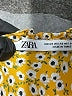 Zara Yellow Long Sleeve Blouse Size XS - photo 7