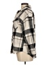 ONLY HEARTS 100% Polyester Plaid Ivory Gray 3/4 Sleeve Blouse Size M - photo 5