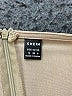 Shein 100% Polyester Color Block Tan Brown Casual Dress Size 6 - photo 7