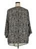 Torrid 100% Polyester Gray 3/4 Sleeve Blouse Size 3X Plus (3) - photo 2