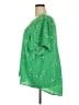 PREMISE 100% Polyester Green Short Sleeve Blouse Size 3X - photo 5
