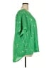 PREMISE 100% Polyester Green Short Sleeve Blouse Size 3X - photo 4