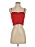 Express 100% Polyester Red Tube Top Size XS - photo 1