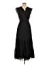 Lavender Brown 100% Polyester Black Cocktail Dress Size L - photo 1
