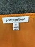 pretty garbage Orange Short Sleeve Blouse Size S - photo 7