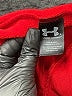Under Armour 100% Polyester Red Zip Up Hoodie Size L (youth) - photo 4