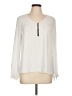 Frank Lyman Design Ivory Long Sleeve Blouse Size 10 - photo 1