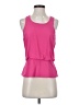 Naked Zebra 100% Polyester Pink Sleeveless Top Size S - photo 1