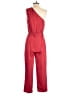 Express 100% Polyester Red Jumpsuit Size S - photo 2