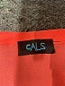 Sky 100% Polyester Orange Sleeveless Blouse Size L - photo 7