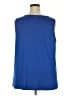 Shein Curve Blue Sleeveless Blouse Size 4X - photo 2