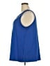 Shein Curve Blue Sleeveless Blouse Size 4X - photo 5