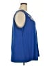 Shein Curve Blue Sleeveless Blouse Size 4X - photo 4