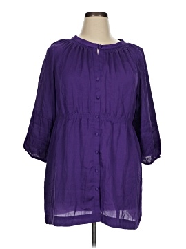 Lane Bryant 3/4 Sleeve Blouse