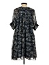 BILA 100% Polyester Paisley Blue Casual Dress Size S - photo 2