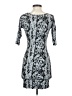 I. Joah Graphic Gray Cocktail Dress Size S - photo 2