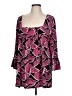 Venezia Pink 3/4 Sleeve Blouse Size L (estimated) - photo 1