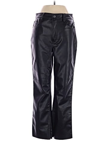 Zara Faux Leather Pants (view 1)