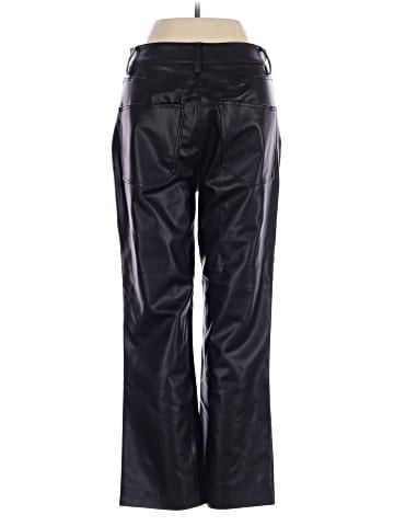 Zara Faux Leather Pants (view 2)