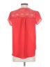 Meraki 100% Polyester Red Short Sleeve Blouse Size S - photo 2