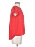 Meraki 100% Polyester Red Short Sleeve Blouse Size S - photo 4