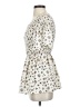 Mikarose 100% Polyester Floral Ivory Casual Dress Size XS - photo 5