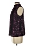 Vince Camuto 100% Polyester Purple Sleeveless Blouse Size 4 - photo 5