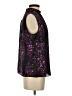 Vince Camuto 100% Polyester Purple Sleeveless Blouse Size 4 - photo 4