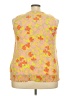 Lane Bryant 100% Polyester Yellow Sleeveless Blouse Size 22 - photo 2