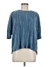 Marc New York 100% Polyester Blue 3/4 Sleeve Blouse Size M - photo 1