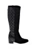 Via Pinky Collection Black Boots Size 8 - photo 1