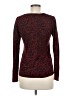 Bimba y Lola Animal Print Red Pullover Sweater Size M - photo 2