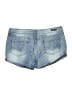 STS Blue Polka Dots Blue Denim Shorts Size 13 - photo 2