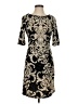 db established 1962 Paisley Black Cocktail Dress Size 4 - photo 1