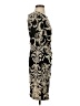 db established 1962 Paisley Black Cocktail Dress Size 4 - photo 4