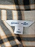 Old Navy 100% Cotton Plaid Tan Long Sleeve Button-Down Shirt Size XL - photo 7