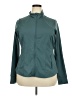 Fabletics Solid Teal Track Jacket Size 2X (estimated) - photo 1