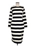Shein Stripes Ivory Casual Dress Size 8 - 10 - photo 1