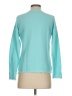 Belford 100% Pima Cotton Teal Pullover Sweater Size S - photo 2