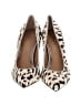 Donald J Pliner Animal Print Ivory Heels Size 6 1/2 - photo 2