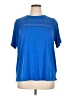 DG^2 by Diane Gilman Blue Active T-Shirt Size 1X - photo 1