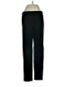 Ecru Solid Black Active Pants Size S - photo 1