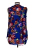 Daniel Rainn 100% Polyester Blue Sleeveless Blouse Size L (petite) - photo 2